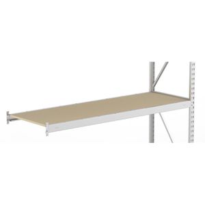 Produktbild für Anbauregal META-Regalbau 20051237, 3 Holzböden