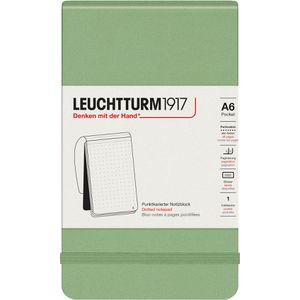 Produktbild für Notizblock Leuchtturm1917 Salbei, 364415, A6