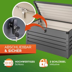 Produktbild für Gartenbox Gardebruk 108138, aus Stahl