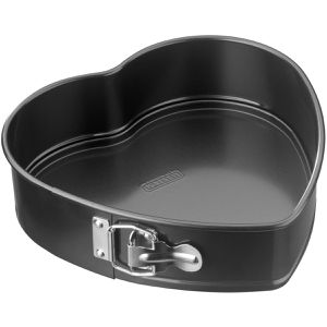 Backform Kaiser Classic, Herz, mit Flachboden, aus Stahl