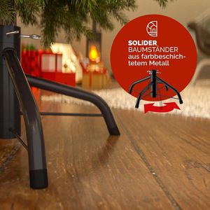 Produktbild für Weihnachtsbaum CASARIA 107721, Edeltanne, 140cm