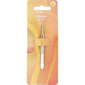 Produktbild für Pinzette WUNDmed 06-017, Länge 8,9 cm, Edelstahl poliert