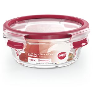 Produktbild für Frischhaltedose Emsa Clip&amp;Close N1040300, aus Glas