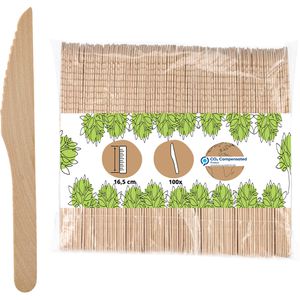 Einwegbesteck Biozoyg DSE06328, Holz