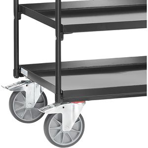 Produktbild für Tischwagen Fetra 4830-7016 Grey Edition, aus Metall