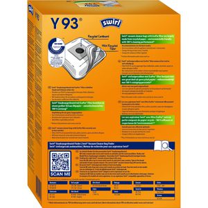 Produktbild für Staubsaugerbeutel Swirl Y 93 Pure Air, 4 Stück