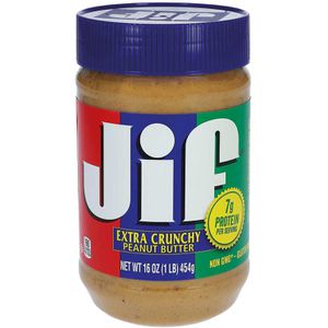 Erdnussbutter JIF Peanut Butter, crunchy