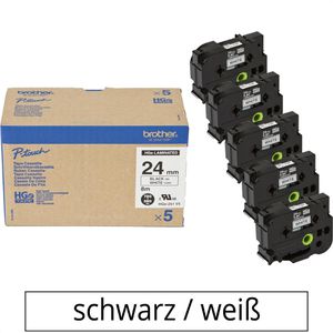 Schriftband Brother HGe-251V5, 24mm