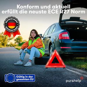 Produktbild für Warndreieck PURAHELP nach StVZO