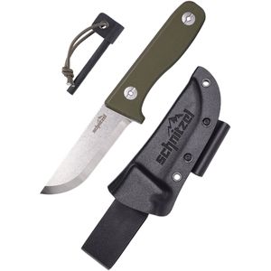 Schnitzmesser Schnitzel DU, Kindermesser, grün