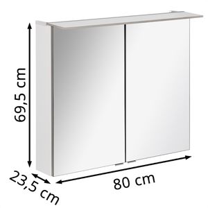 Produktbild für Spiegelschrank Fackelmann B.perfekt 84113, weiß