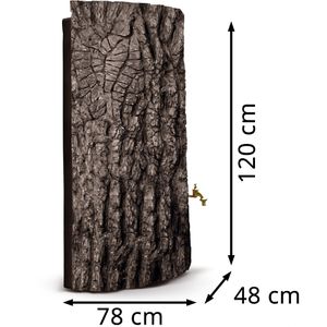Produktbild für Regentonne Prosperplast Evergreen Lite, 300 Liter