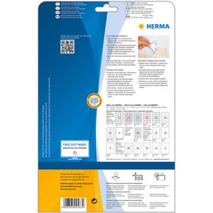 Produktbild für Namensetiketten Herma 4587, weiß