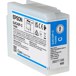 Produktbild für Tinte Epson SJIC42P-C, T52M240 cyan