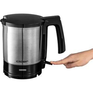 Produktbild für Wasserkocher Cloer 4700, schwarz-silber