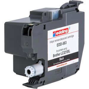 Produktbild für Tinte Edding EDD-583 für Brother LC-3219XLBK