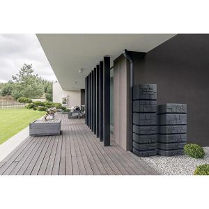 Produktbild für Regentonne Prosperplast Tower Stone, 500 Liter