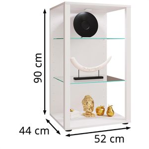 Produktbild für Glasvitrine VCM Glasol XL, stehend