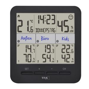 Produktbild für Thermo-Hygrometer TFA 35.8109.02, TFA.me Starter Set, digital