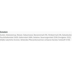 Produktbild für Schokofrüchte Sir-Charles Schoko Bananen + Himbeeren