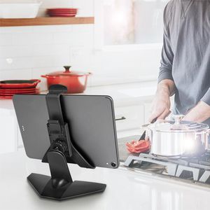 Produktbild für Tablet-Halterung LogiLink AA0153, schwarz, für Tisch