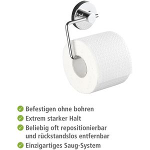 Produktbild für Toilettenpapierhalter Wenko Milazzo, verchromt