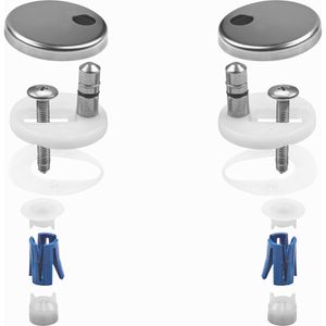 Produktbild für WC-Sitz Cornat Aneto 2.0, oval, aus Duroplast