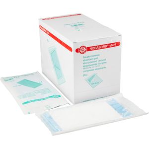 Saugkompressen Nobamed Nobasorb, 3-lagig, steril
