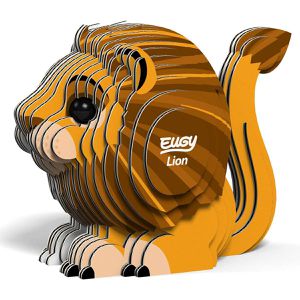 Puzzle Eugy 650070, 3D Tier-Puzzle, Löwe