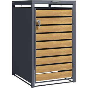 Produktbild für Mülltonnenbox Phoenix GB1168AWK, Metall