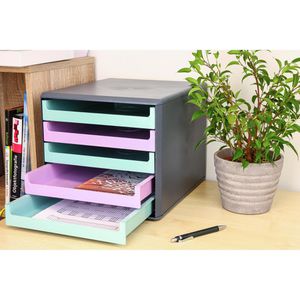 Produktbild für Schubladenbox Böttcher-AG A4, Recycling-Kunststoff