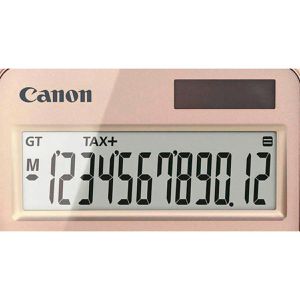 Produktbild für Taschenrechner Canon KS-125KB, MwSt-Berechnung, rosegold