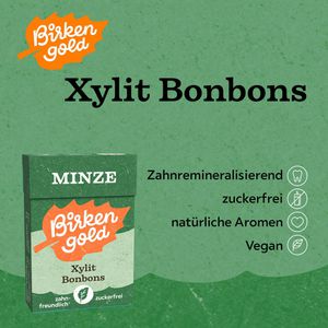 Produktbild für Kräuterbonbons Birkengold Minze