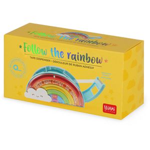 Produktbild für Klebebandabroller Legami Follow The Rainbow, bunt