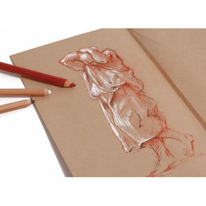 Produktbild für Kraftpapier Clairefontaine 975003C, braun, A2
