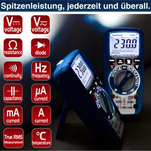 Produktbild für Multimeter PeakTech P 3445, digital, True RMS, App-fähig