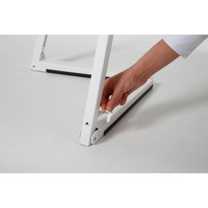 Produktbild für Staffelei Update-Displays Aluminium, weiß