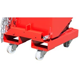 Produktbild für Kippbehälter-Rollen BAUER 4509-01-0400