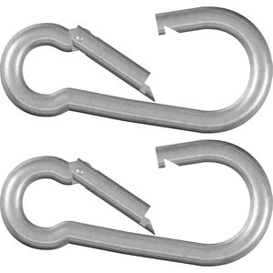 Karabinerhaken Dörner+Helmer 4815064, Stahl