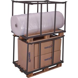 Produktbild für Palettenaufsatz VARIOfit Typ 75, pa-080.019, anthrazit, Stahl