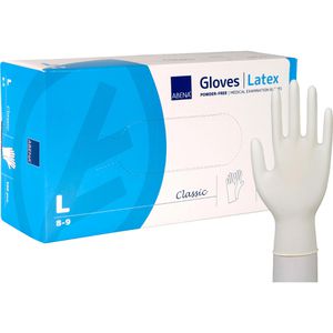 Einmalhandschuhe Abena Classic, natur, 100 Stück