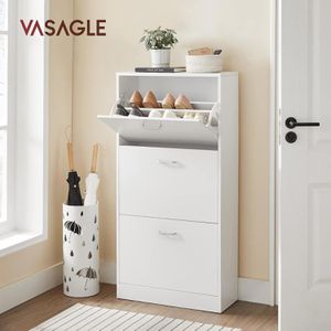 Produktbild für Schuhschrank Vasagle LBC03WT, weiß