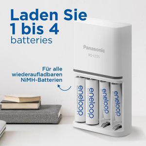 Produktbild für Akku-Ladegerät Panasonic Eneloop BQ-CC55