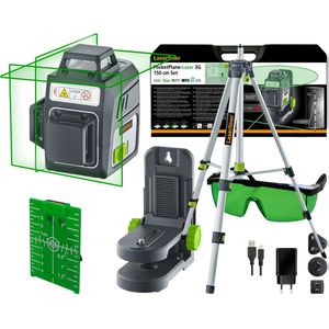 Kreuzlinienlaser Laserliner 036.703A, PocketPlane 3G 3x 360°