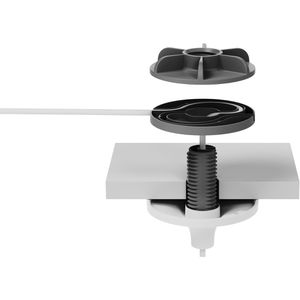 Produktbild für Deckenhalterung Logitech Rally Mic Pod Mount