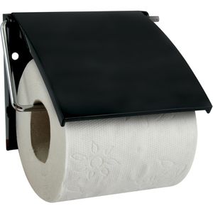 Toilettenpapierhalter MSV Uni, schwarz