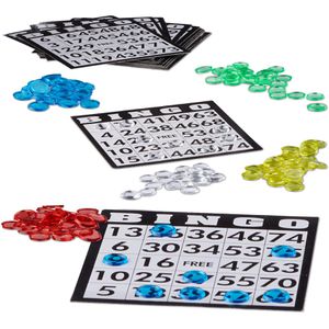 Produktbild für Brettspiel Relaxdays 10021014, Bingo mit Lostrommel