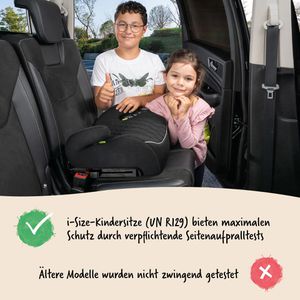 Produktbild für Kindersitz Walser Andy R129, mit ISOFIX
