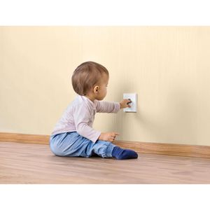 Produktbild für Steckdosenschutz reer 32220, Kindersicherung, weiß