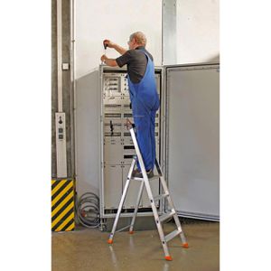 Produktbild für Stehleiter Krause Monto Solido, 126634, mit Plattform